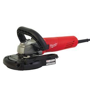 Шлифмашина угловая для шлифовки бетона MILWAUKEE, AGV 12-125XC DEG-SET, 1200Вт, &Oslash;125мм (с системой пылеудаления)