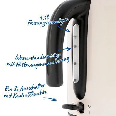 Електрочайник Russell Hobbs, 1.7л, метал, жасмін