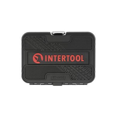Набір біт HEX 1/2" 4-17, 100 мм, S2, STORM INTERTOOL ET-8406