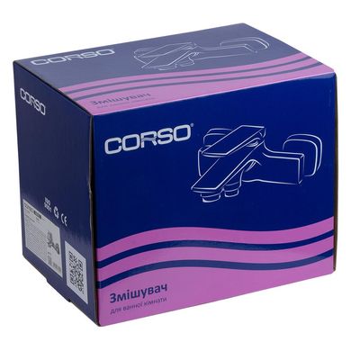 Смеситель SERIO Ø35 для ванны литой CORSO (DC-1C146C) (9626200)