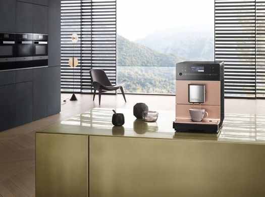 Кофемашина Miele CM 5510, 1,3л, зерно+молотая, автомат.капуч, авторецептов-12, розовое золото