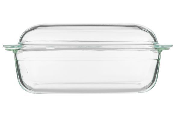 Форма для запікання з кришкою Ardesto Black Mars, 32.5х19.6х13.4см, боросилікатне скло, прямокутна, прозорий