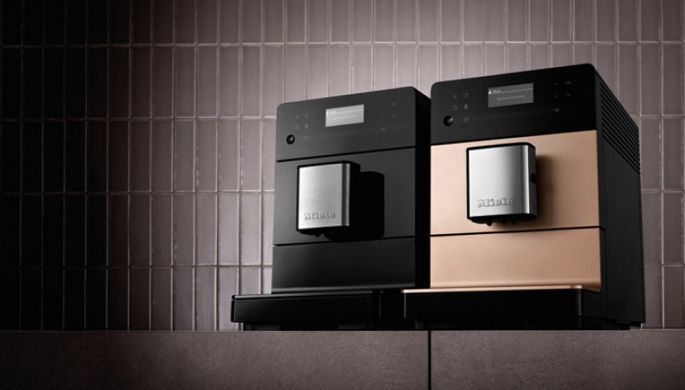 Кофемашина Miele CM 5510, 1,3л, зерно+молотая, автомат.капуч, авторецептов-12, розовое золото