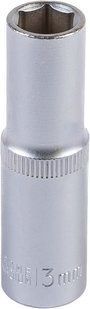 Насадка торцева 6-гранна подовжена MASTERTOOL 1/2" 13 мм CRV 78-0513