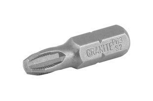 Насадки отвёрточные GRANITE РН3х25 мм S2 2 шт 10-03-250