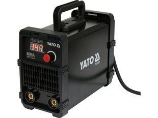 Сварочный инверторный аппарат от сети 230 В YATO ручное дуговое 30-140 А, электроды &Oslash;= 1,6-3,2 мм