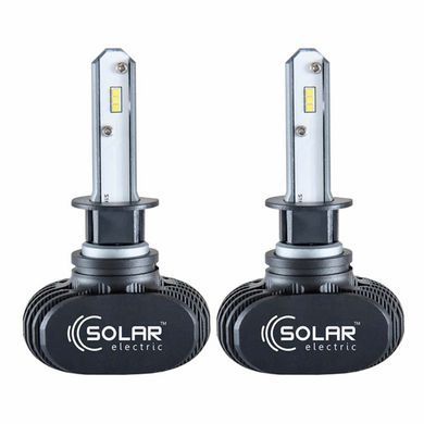Автолампа LED Solar H1 12/24V 6000K 4000Lm 50W Seoul CSP 19x19