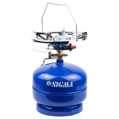 Комплект газовий кемпінг з п’єзопідпалом Comfort 5л SIGMA (2903111)