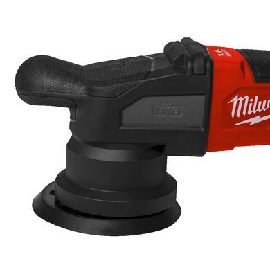 Машина полировальная эксцентриковая аккумуляторная бесщеточная MILWAUKEE, M18 FROP15-0, диаметр 125мм (каркас, картонная упаковка)