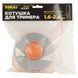 Котушка для тримера напівавтоматична M10&times;1.25 &Oslash;1.6-2.4мм пластикова кнопка SIGMA (5613521)