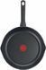 Сковорода з кришкою Tefal Day by Day, 24см, з кришкою, алюміній, бакеліт, скло, чорний
