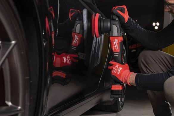 Машина полірувальна ексцентрикова акумуляторна безщіткова MILWAUKEE, M18 FUEL FROP15-0X, діаметр 125мм (каркас, HDкейс)