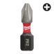 Біта SHOCKWAVE MILWAUKEE, PH2, 25мм, (25шт), пластикова коробка