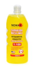 Автошампунь Nowax Carnauba Wash&Wax 1:100 карнаубский воск, 1л
