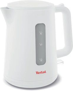 Электрочайник Tefal, 1,7л, пластик, белый
