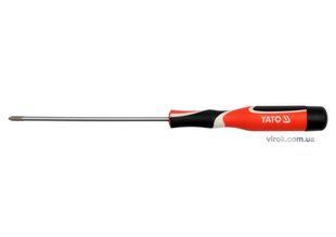 Отвертка крестовая прецизионная YATO: "Philips" PH0 x 100 мм [50]