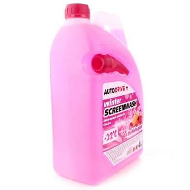 Омыватель стекла зимний AutoDrive Bubble Gum -22°C 4л