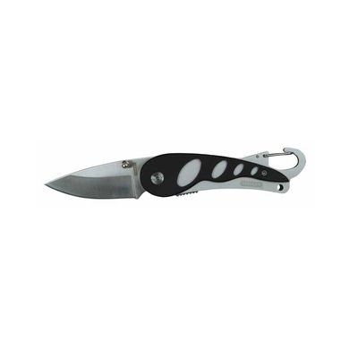 Нож с титановым покрытием 173мм с карабином POCKET KNIFE (0-10-254)