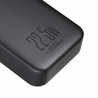 Повербанк (Power Bank) Brevia 20000mAh 22,5W, Li-Pol, LCD черный