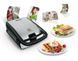 Мультимейкер Tefal Snack collection 700Вт, тефлон, 3 пластини, корпус-нержав.сталь/пластик, чорний