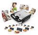 Мультимейкер Tefal Snack collection 700Вт, тефлон, 3 пластини, корпус-нержав.сталь/пластик, чорний