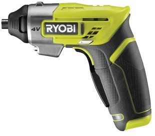 Шурупокрут Ryobi ERGO-A2, 4В, 1.5 Аг, 5Нм, набір біт+2насадки