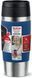 Термочашка Tefal Travel Mug Classic, 360мл, нержавіюча сталь, синій
