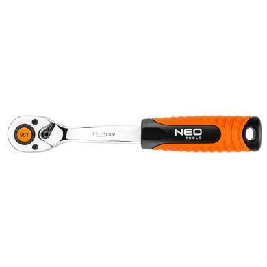 Ключ Neo трещеточний 1/4 ", 90 зубців
