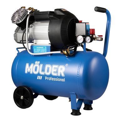 Компрессор воздушный Molder с ресивером 50л, 356л/мин, 2200Вт