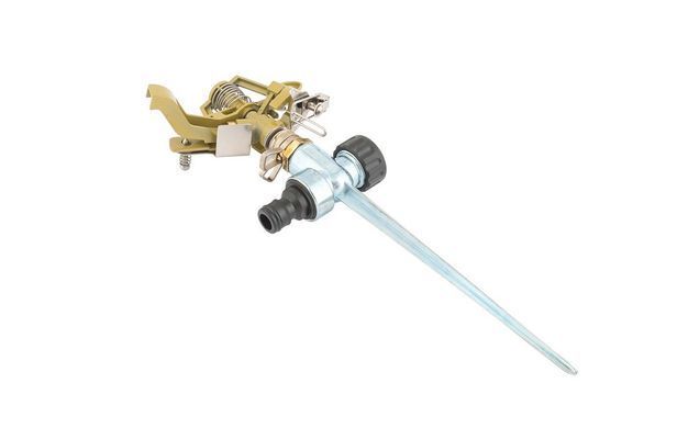 Дождеватель пульсирующий металлический MASTERTOOL 1/2" 3 режима 16 метров 92-9330
