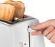 Тостер Russell Hobbs GrooWe 2 Slice 850Вт, підігрів, розморож., пластик, білий