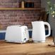 Тостер Russell Hobbs GrooWe 2 Slice 850Вт, підігрів, розморож., пластик, білий