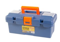 Ящик для инструмента MASTERTOOL 14" (345х170х150 мм) пластиковые замки 79-2614