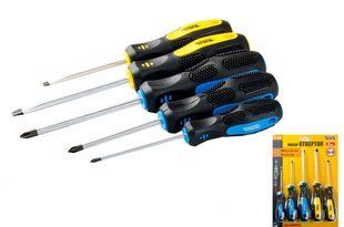 Набір викруток MASTERTOOL 5 шт (PH0х75/1х75/2х100/SL5х75/6х100 мм) 40-1505