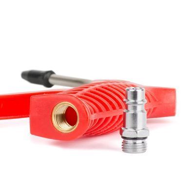 Пістолет продувний пластиковий, наконечник 10 см&nbsp;з насадкою INTERTOOL PT-0805