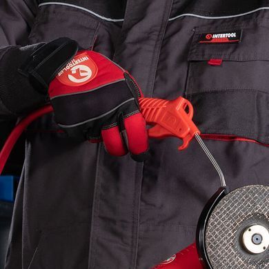 Пістолет продувний пластиковий, наконечник 10 см&nbsp;з насадкою INTERTOOL PT-0805