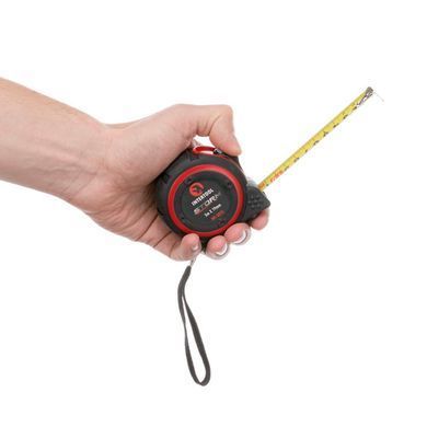 Рулетка із металевим полотном 5 м*19 мм STORM INTERTOOL MT-0835