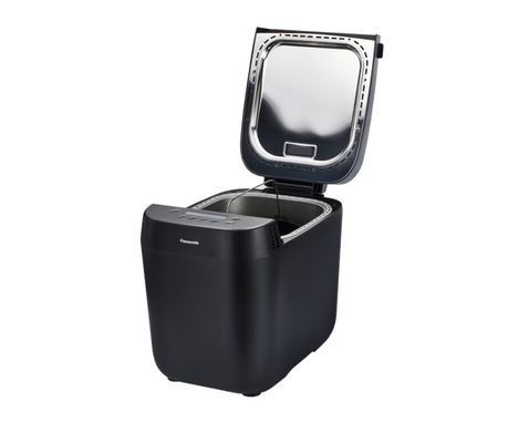 Хлебопечка Panasonic 700Вт, программ-18, макс.вес -1кг, форма-круг, пластик, черный