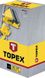 Тиски TOPEX, алюминиевые, поворотные, угол 45°, поворот 360°, 75 мм, 0.85 кг