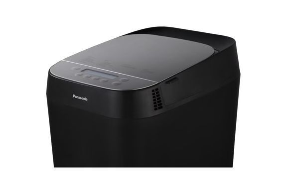 Хлебопечка Panasonic 700Вт, программ-18, макс.вес -1кг, форма-круг, пластик, черный