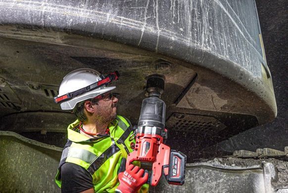 Гайковерт аккумуляторный бесщеточный 1'' MILWAUKEE, M18 ONEFHIWF1DS-0C, 2711Нм, с кольцом (каркас, кейс)