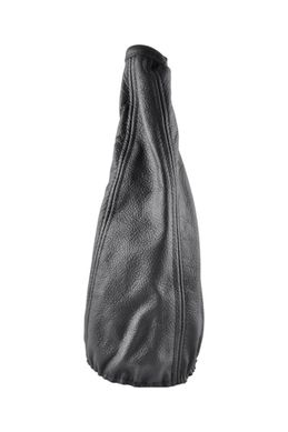 Чехол на рычаг КПП ВАЗ 2101-07, кожаный, черный