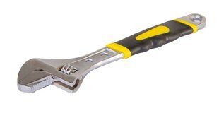 Ключ разводной MASTERTOOL 200 мм 0-31 мм с двухкомпонентной ручкой переставная губка 76-0422