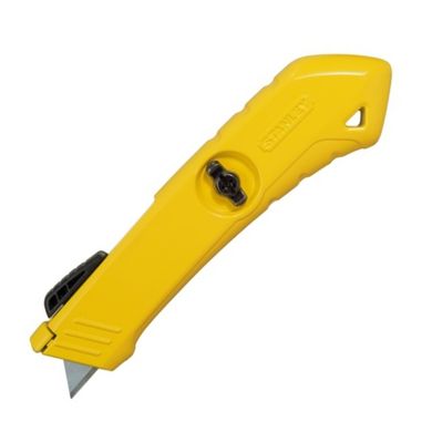 Нож 19х165мм с автоматически убирающимся выдвижным лезвием (STHT0-10193)