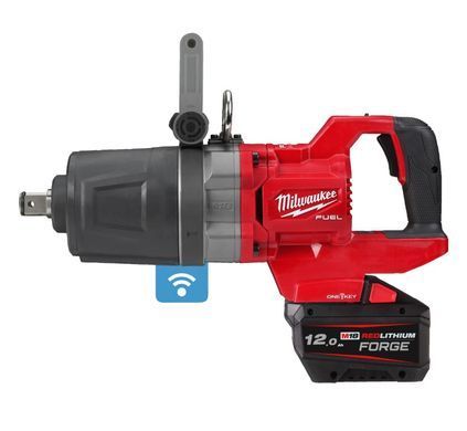 Гайковерт аккумуляторный бесщеточный 1'' MILWAUKEE, M18 ONEFHIWF1DS-121C, 2711Нм (зарядное устройство M12-18 FC, 1 аккумулятор FB12 12 Ач, кейс)