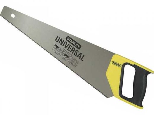 Ножівка по дереву 550мм 7TPI універсальний загартований зуб (1-20-009)