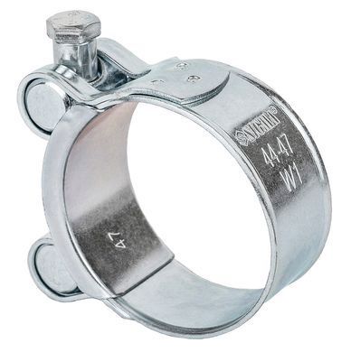 Хомут силовой оцинкованный 22мм &Oslash;44-47мм (КРАТНО 5шт) SIGMA (2509151)