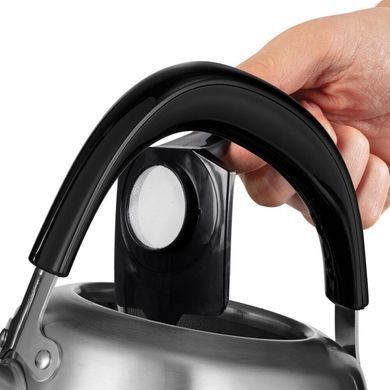 Электрочайник Russell Hobbs Stylevia, 1.5л, металл, серебристо-черный