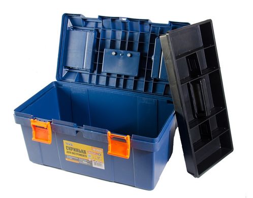Ящик для инструмента MASTERTOOL 20" (500х270х245 мм) пластиковые замки 79-2620