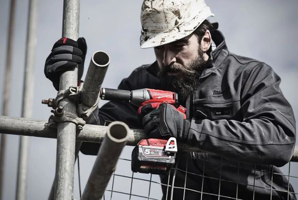 Гайковерт аккумуляторный бесщеточный 1/2'' MILWAUKEE M18 ONEIWF12-0, 300Нм, с кольцом (каркас)